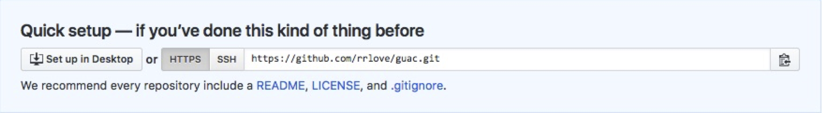 Changing the Repository URL on GitHub